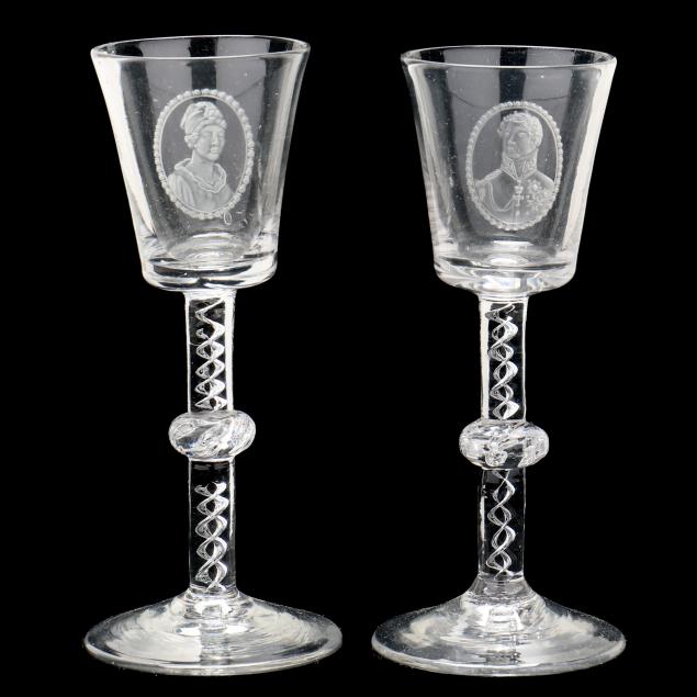 engraved-portrait-glasses-with-air-twist-stems