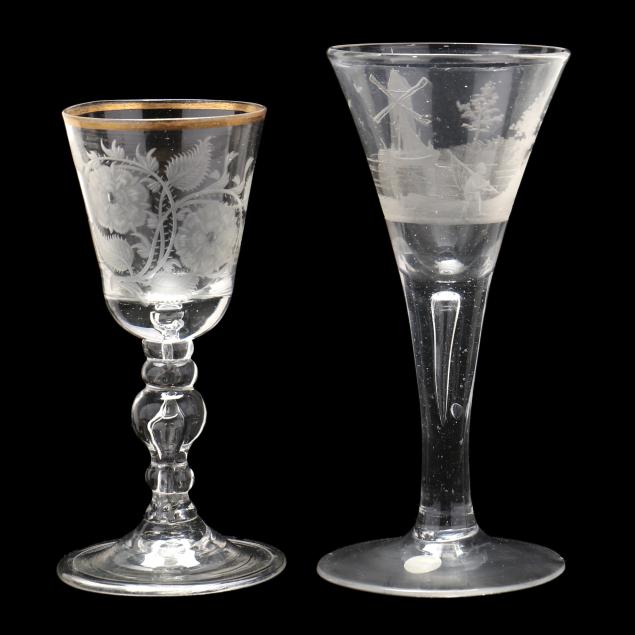 two-early-18th-century-engraved-drinking-glasses