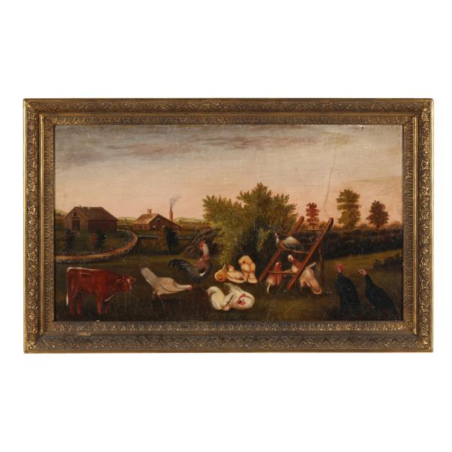 american-school-late-19th-century-farm-scene-with-livestock