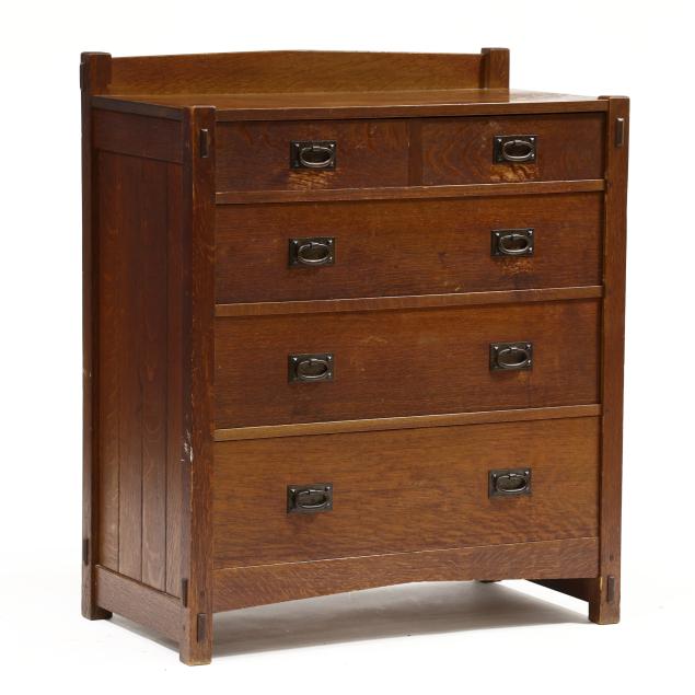 gustav-stickley-mission-oak-chest-of-drawers