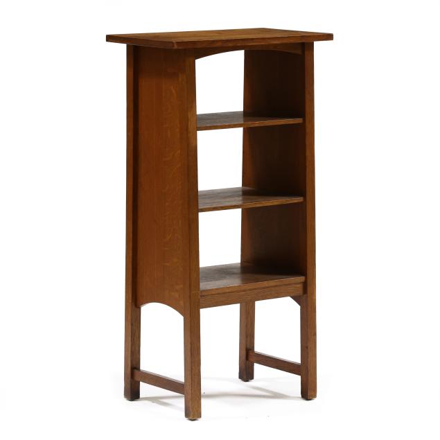 stickley-mission-oak-bookcase