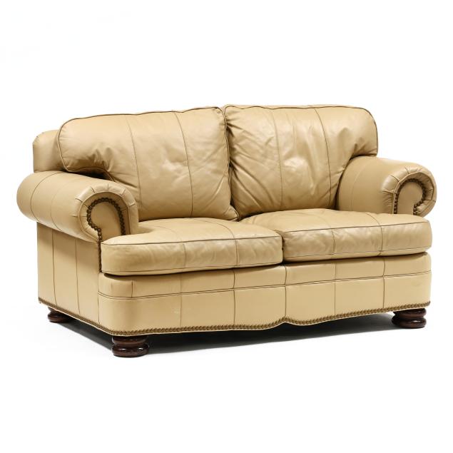 hancock-moore-leather-loveseat