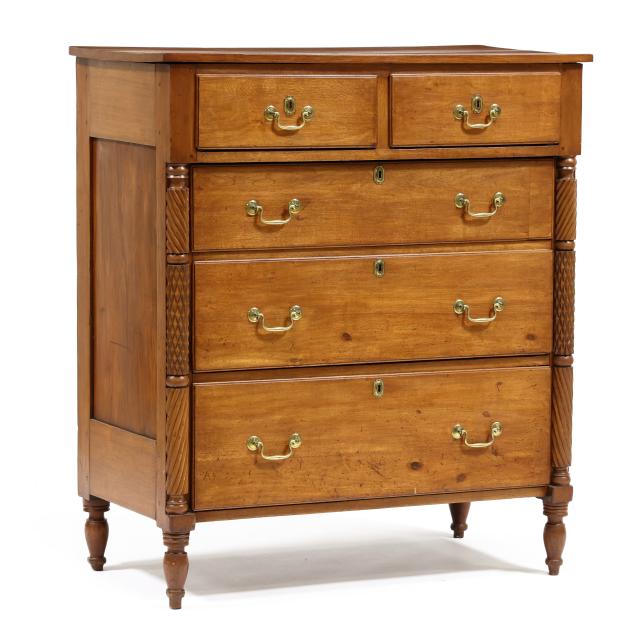 north-carolina-late-federal-cherry-chest-of-drawers