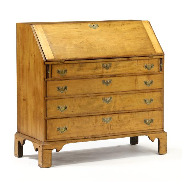 new-england-chippendale-maple-slant-front-desk