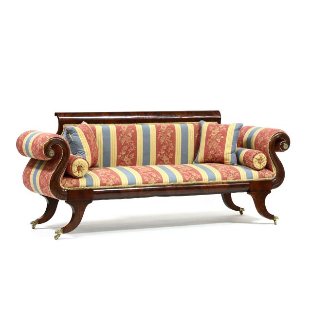 american-classical-carved-mahogany-sofa