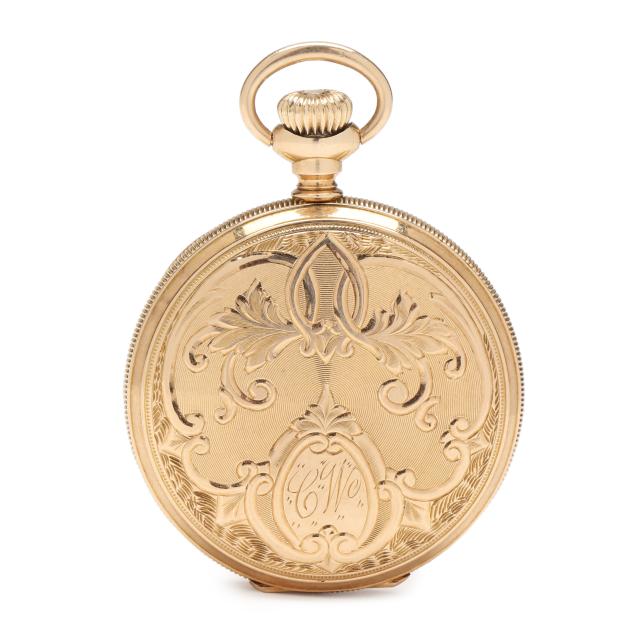 lady-s-antique-gold-hunter-case-pocket-watch