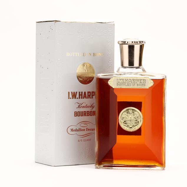 i-w-harper-bourbon-whiskey-in-medallion-glass-decanter