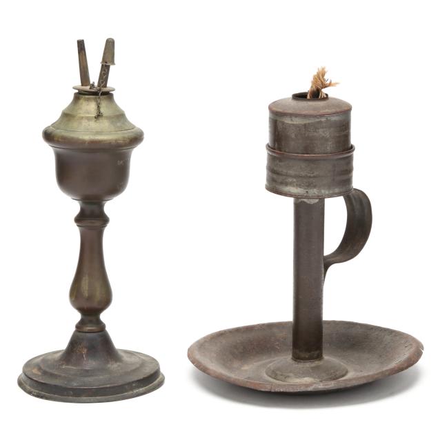 two-american-primitive-oil-lamps