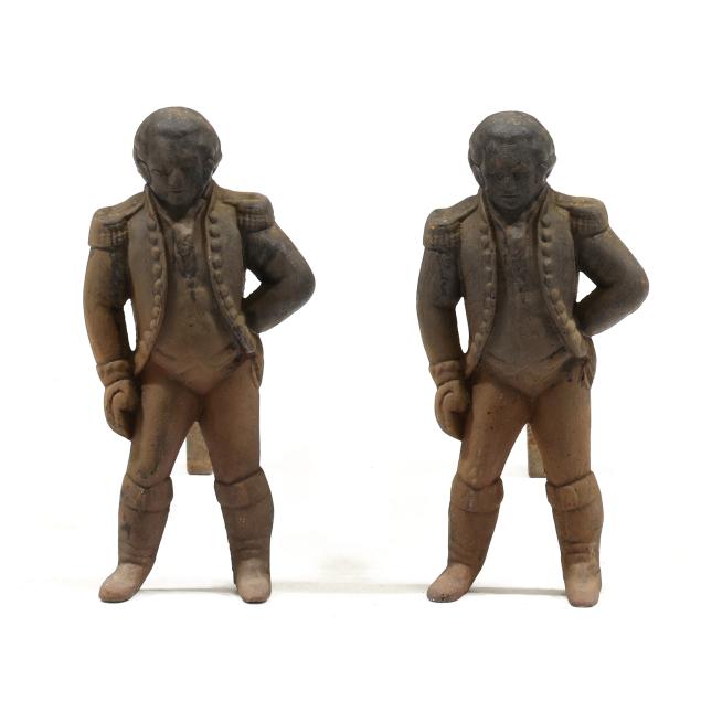 vintage-george-washington-figural-andirons