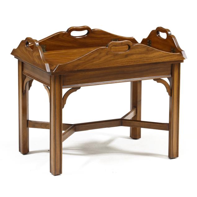 henkel-harris-chippendale-style-butler-s-tray-on-stand