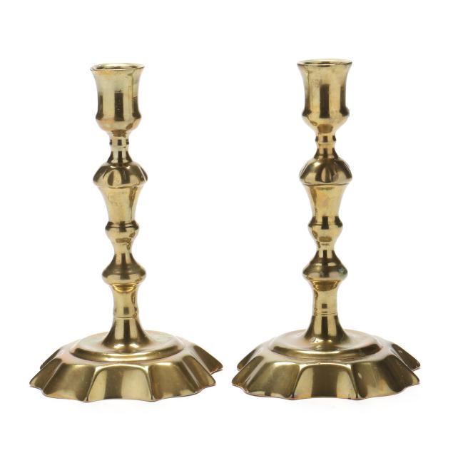 pair-of-queen-anne-brass-candlesticks