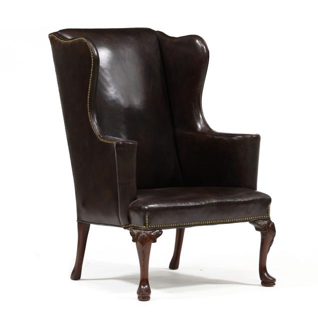 hickory-chair-queen-anne-style-leather-upholstered-easy-chair