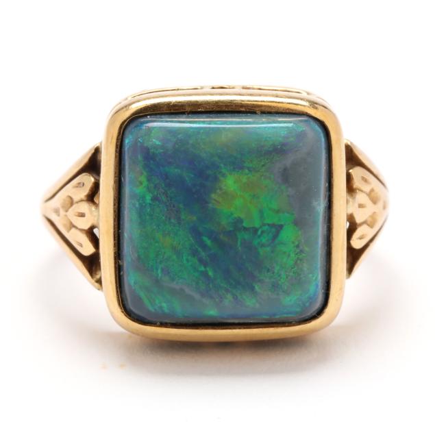 gold-and-opal-doublet-ring