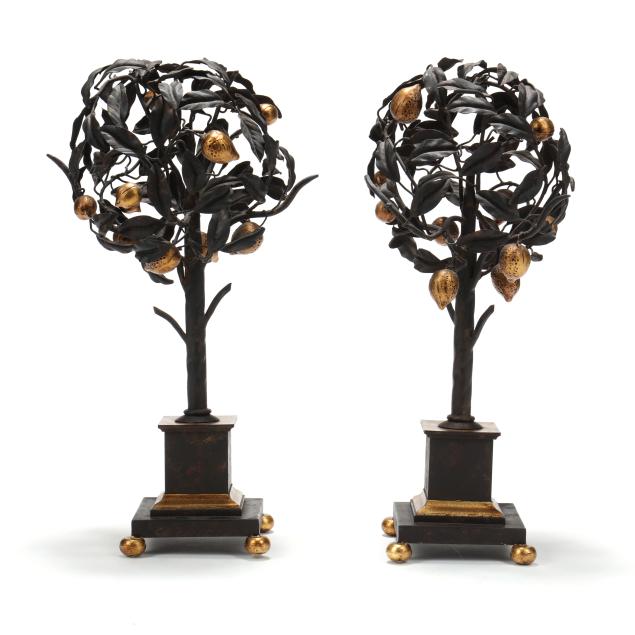 pair-of-italian-gilt-mixed-metal-lemon-topiaries