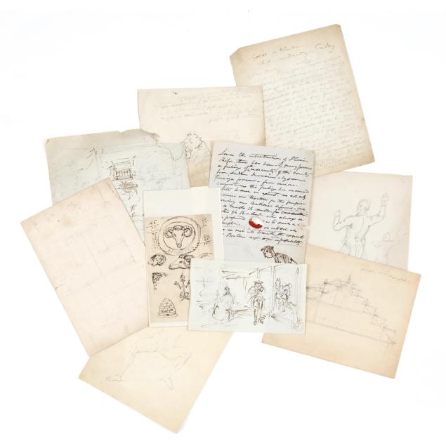 george-cruikshank-england-1792-1878-archive-of-sketches-notes-and-letters