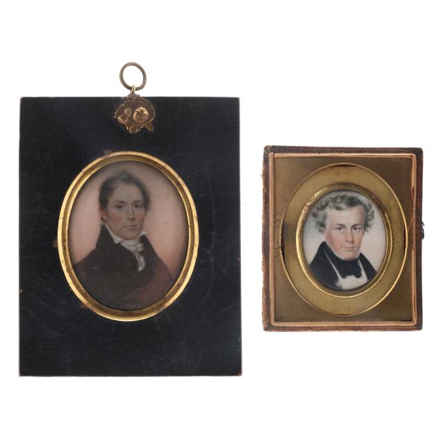 french-school-mid-19th-century-two-miniature-portraits-of-gentlemen