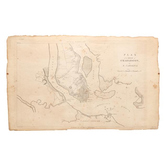 early-19th-century-map-depicting-the-siege-of-charleston