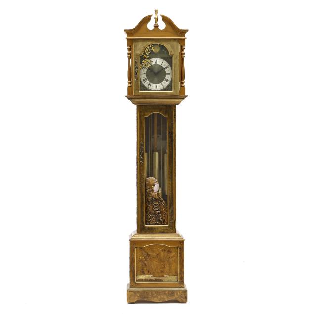 stephen-white-nc-painted-tall-case-clock