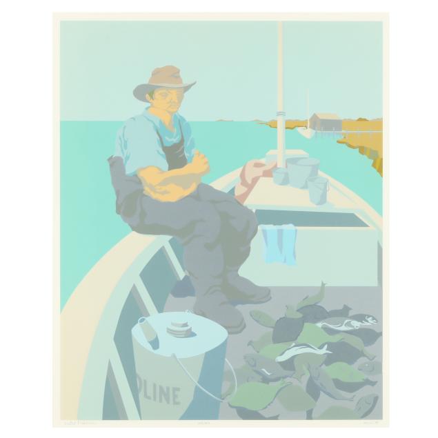 claude-howell-nc-1915-1997-i-seated-fisherman-mending-nets-i