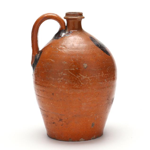 nc-pottery-redware-jug-with-manganese-decoration