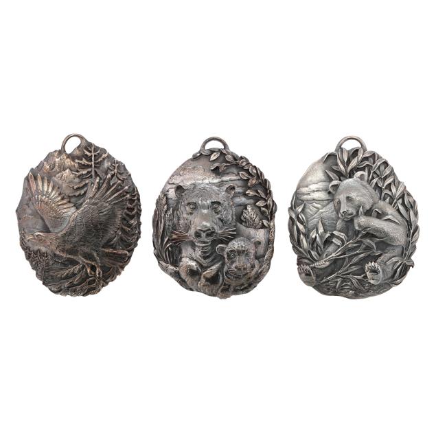 three-italian-silver-i-endangered-and-threatened-species-i-christmas-ornaments-by-buccellati