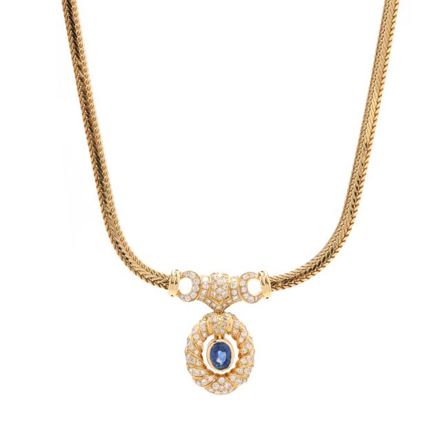 gold-sapphire-and-diamond-necklace