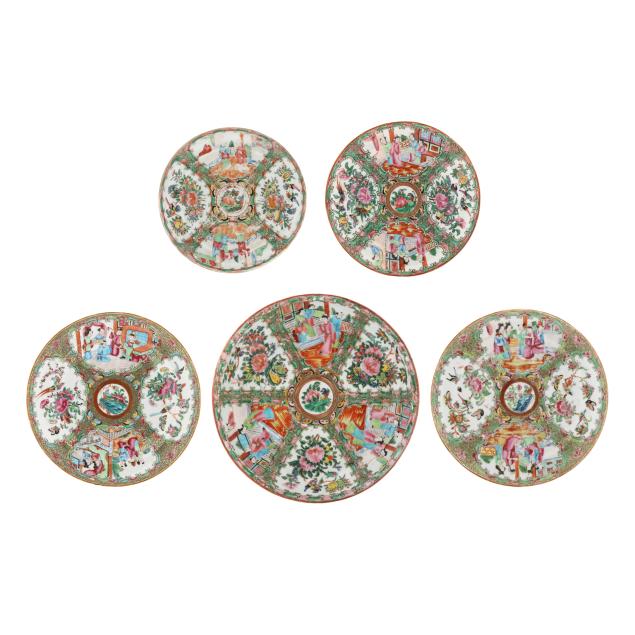 a-collection-of-chinese-export-rose-medallion-porcelain