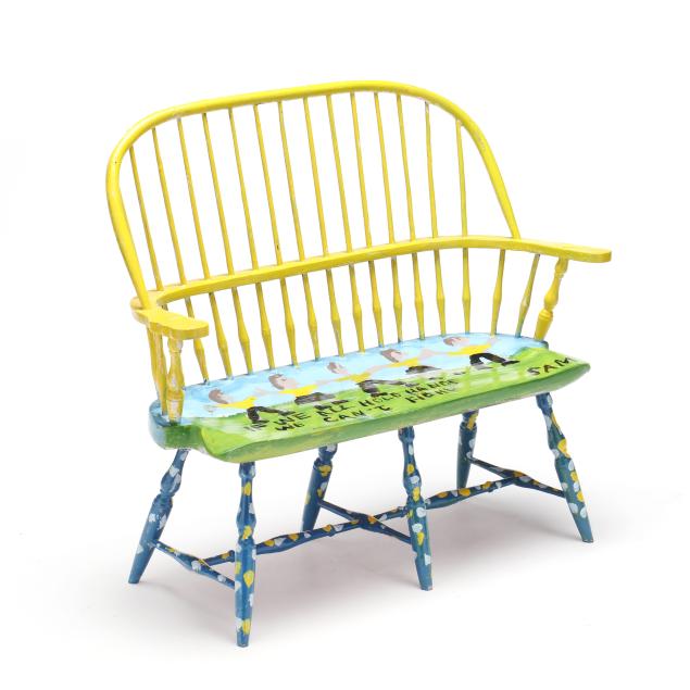 sam-the-dot-man-mcmillan-nc-1926-2018-miniature-settee