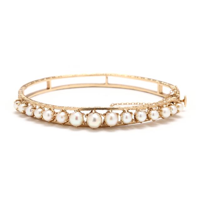 gold-and-pearl-bangle-bracelet