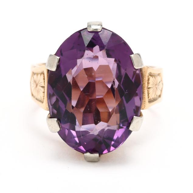 vintage-gold-and-amethyst-ring