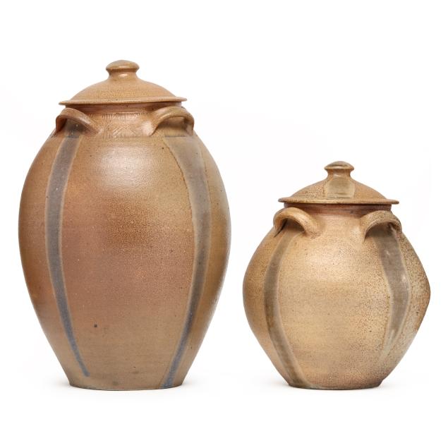 mark-hewitt-english-nc-b-1955-two-covered-jars