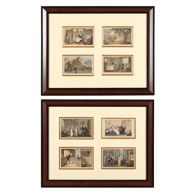 thomas-rowlandson-english-1757-1827-two-framed-suites-from-the-i-tours-of-dr-syntax-i