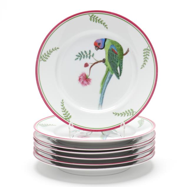 seven-lynn-chase-i-parrots-of-paradise-i-plates