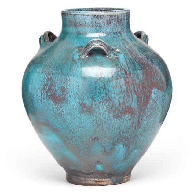 ben-owen-iii-seagrove-nc-chinese-blue-vase