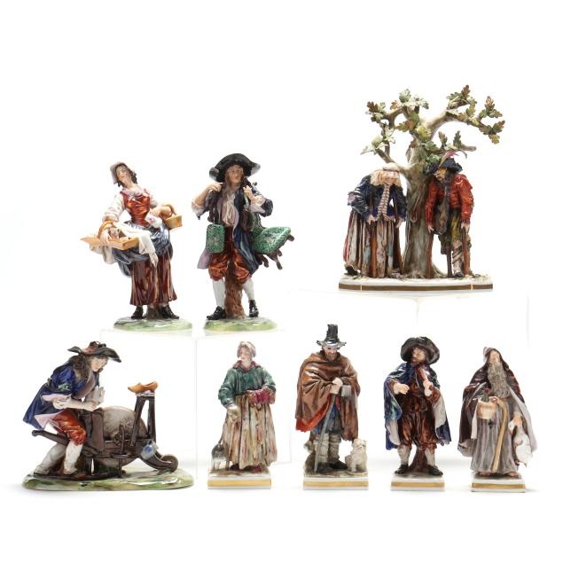 a-collection-of-capodimonte-style-figures