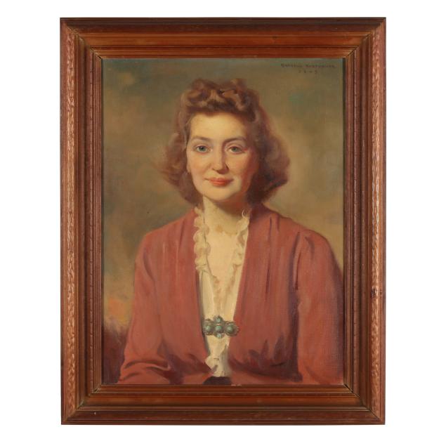 dayrell-kortheuer-nc-1906-1995-portrait-of-a-woman