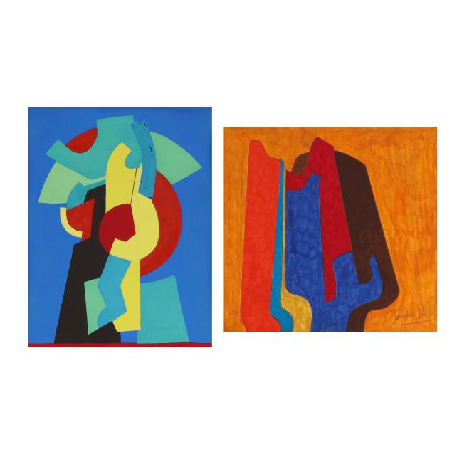 jacques-jordan-french-20th-century-two-abstract-unframed-works