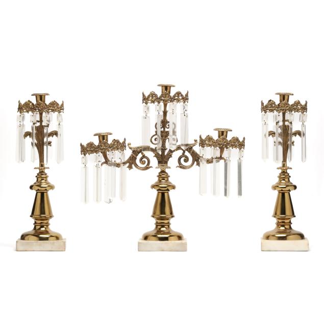 attributed-to-cornelius-co-three-part-drop-brass-prism-girandole-garniture