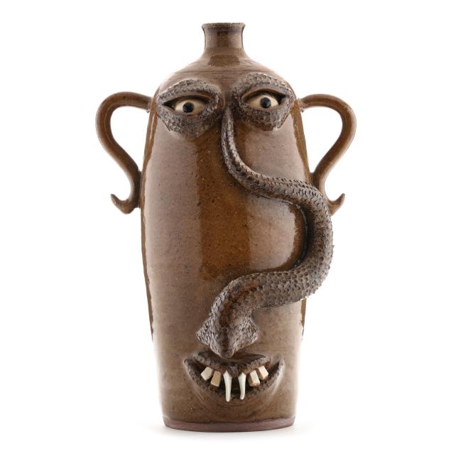 don-craig-nc-folk-art-pottery-face-jug-with-snake