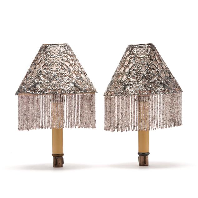 pair-of-gorham-silverplated-table-lampshades