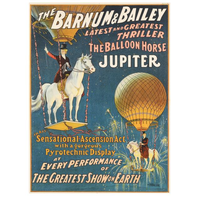 vintage-barnum-bailey-circus-poster-jupiter-the-balloon-horse-1909-1910