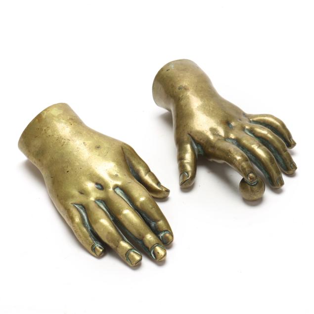 two-naturalistic-cast-bronze-child-hands