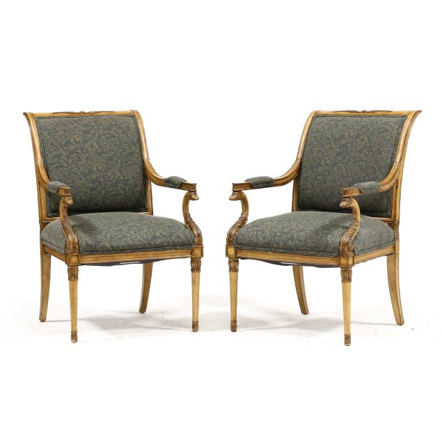 pair-of-italianate-carved-fruit-wood-armchairs