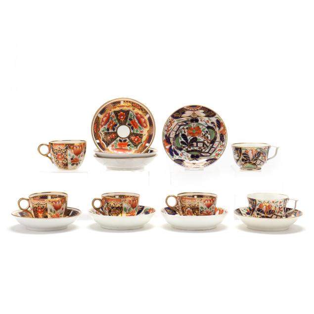 a-collection-of-antique-english-i-imari-i-pattern-tableware