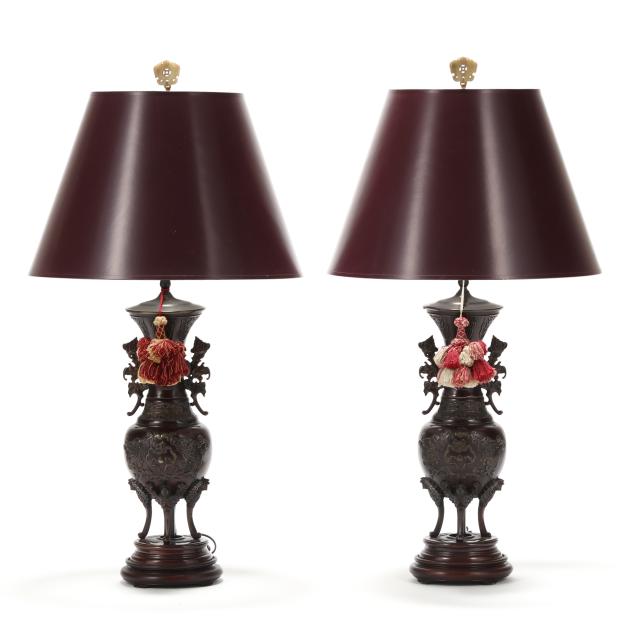 a-pair-of-asian-style-bronze-vase-table-lamps