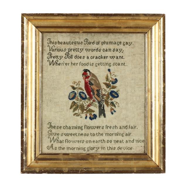 antique-framed-berlin-wool-work