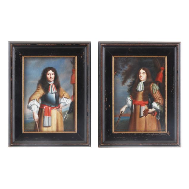 two-fine-continental-school-portrait-miniatures-of-noblemen-on-vellum