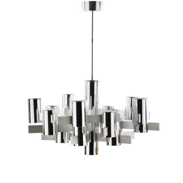 gaetano-sciolari-italian-1927-1994-modernist-chrome-chandelier