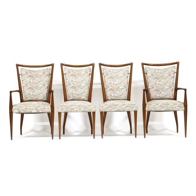 j-stuart-clingman-american-1882-1957-four-walnut-dining-chairs