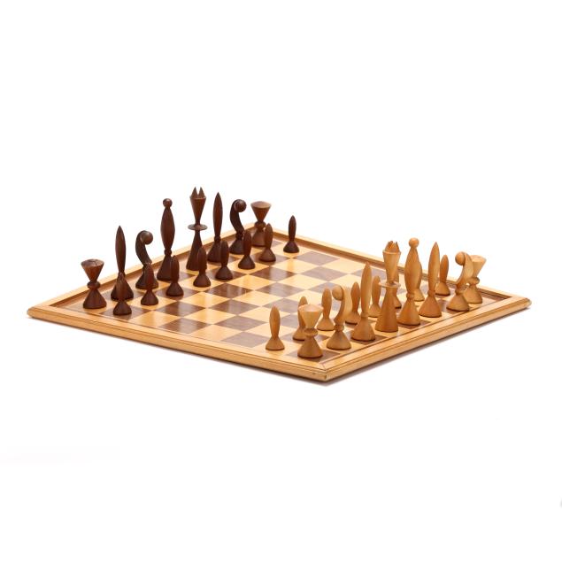 anri-space-age-wood-chess-set